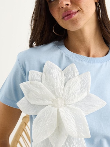 Bianco Lucci T-Shirts in Blau