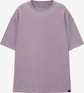 Pull&Bear Shirt in Purple: front