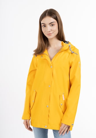 MYMO Funkcionalna jakna | rumena barva: sprednja stran