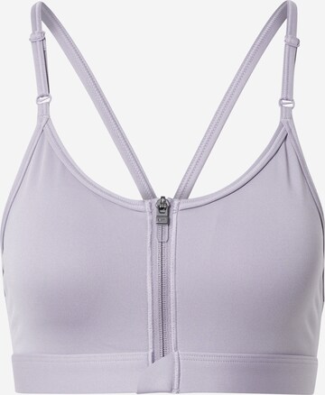 NIKE Bustier Biustonosz sportowy 'Indy' w kolorze fioletowy: przód