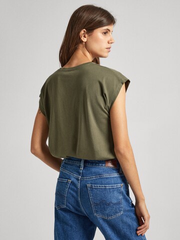 T-shirt 'BLOOM' Pepe Jeans en vert