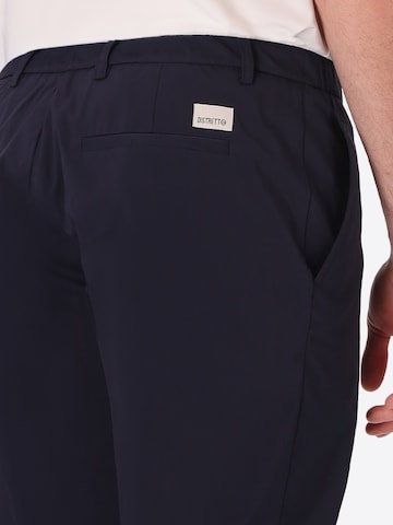 Regular Pantalon chino 'Grano' Distretto12 en bleu