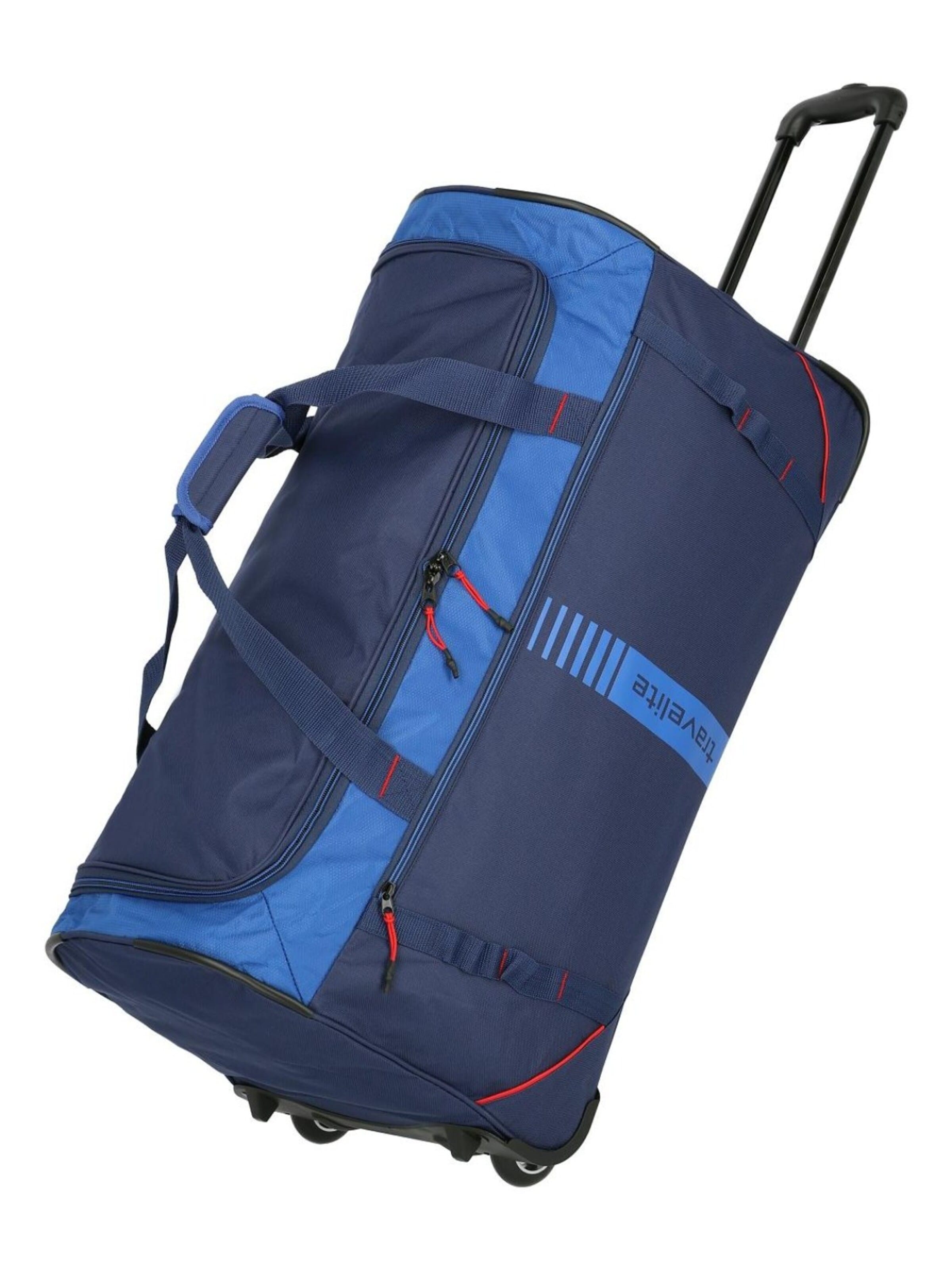 TRAVELITE Wózek w kolorze niebieski: przód
