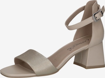 CAPRICE Sandals in Grey: front