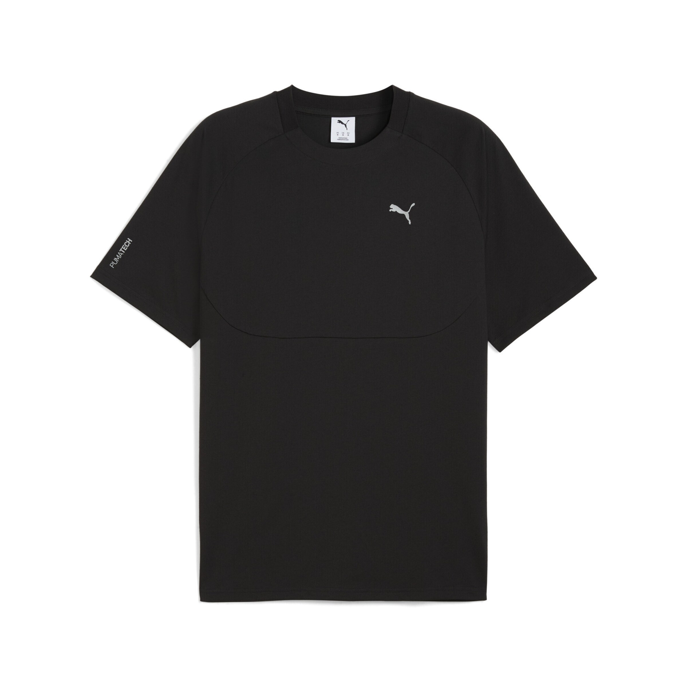 PUMA Performance shirt 'Pumatech' in Black: front