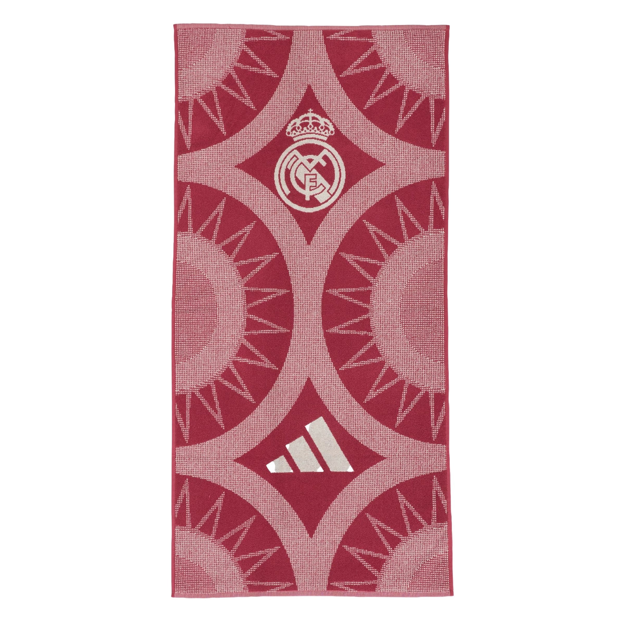 Serviettes 'Real Madrid' ADIDAS PERFORMANCE en rose : devant