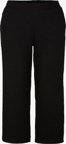 TOM TAILOR Loose fit Pants in Black: front