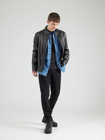 REPLAY Regular fit Overhemd in Blauw