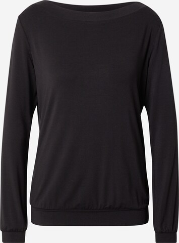CURARE Yogawear Funkční tričko – černá: přední strana