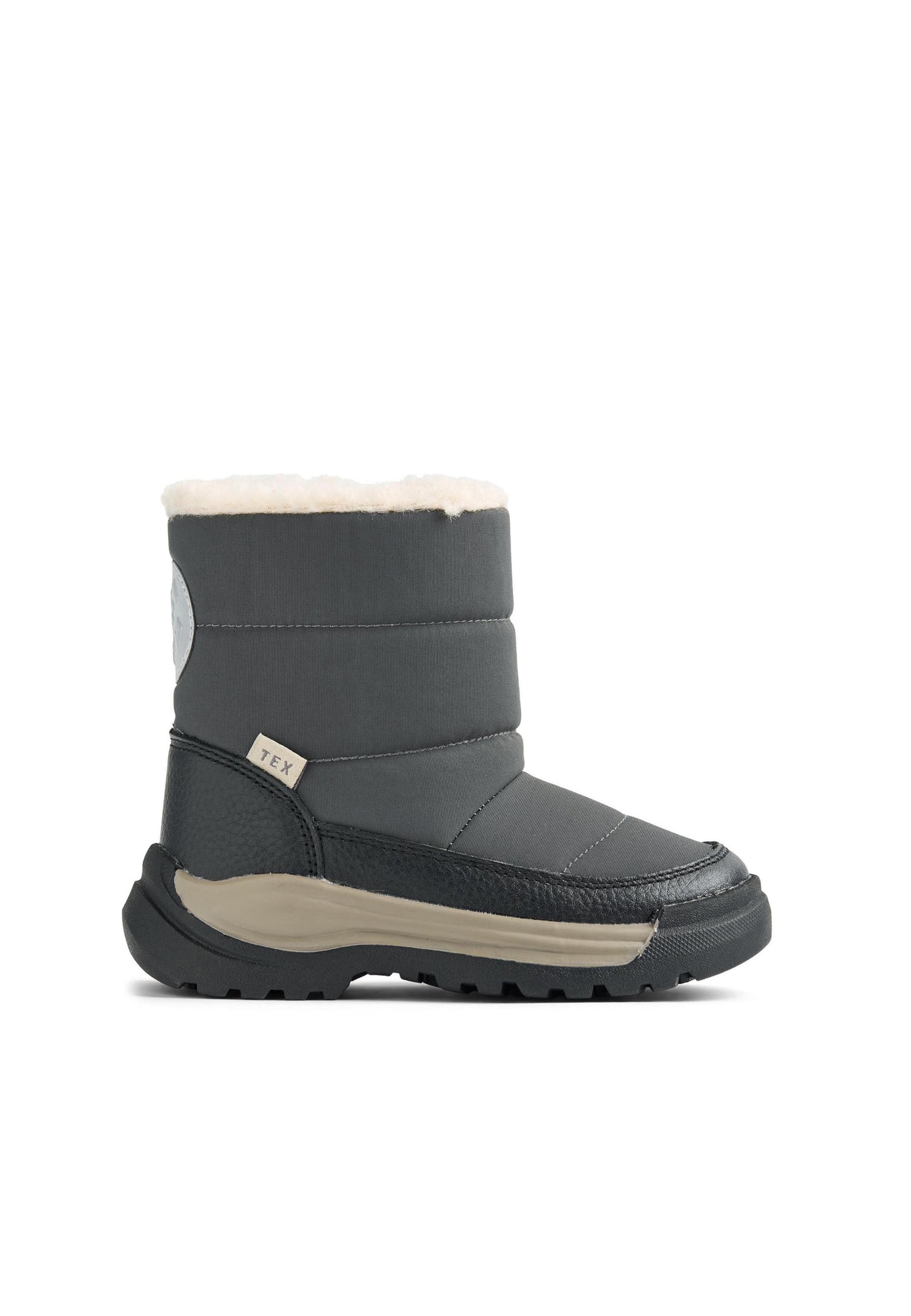 Bottes 'Liza Tex' WHEAT en noir : devant