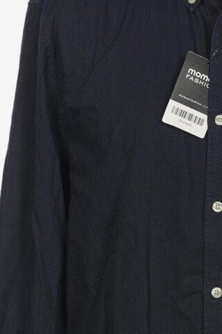 LACOSTE Button Up Shirt in XS in Blue