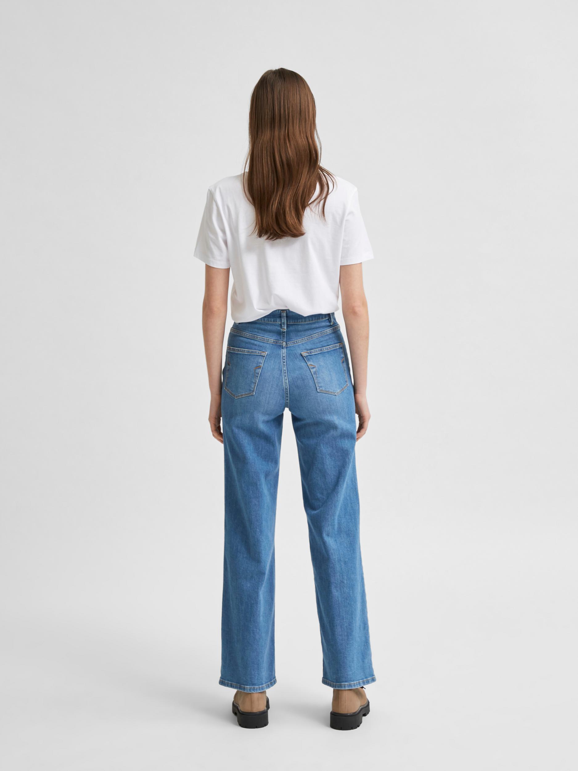 SELECTED FEMME Jeans Asly in Blau 