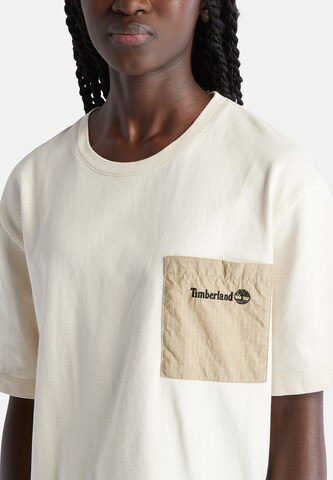 TIMBERLAND T-shirt i vit