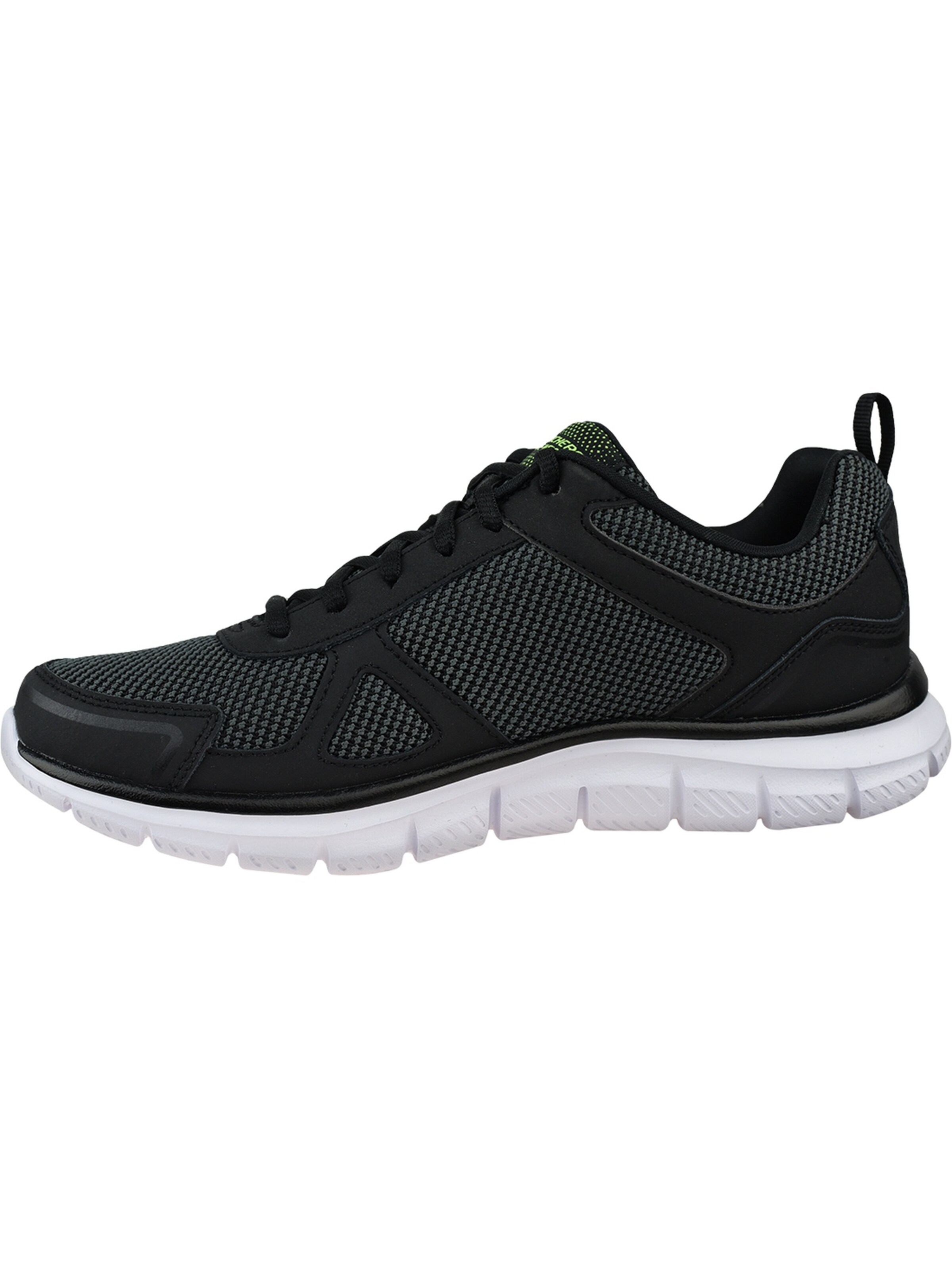 SKECHERS Slip-Ons 'Track - Bucolo' in Black: front