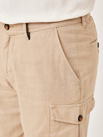 REDPOINT Regular Cargoshorts in Beige