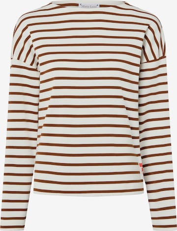 Marie Lund Sweatshirt in Beige: Vorderseite