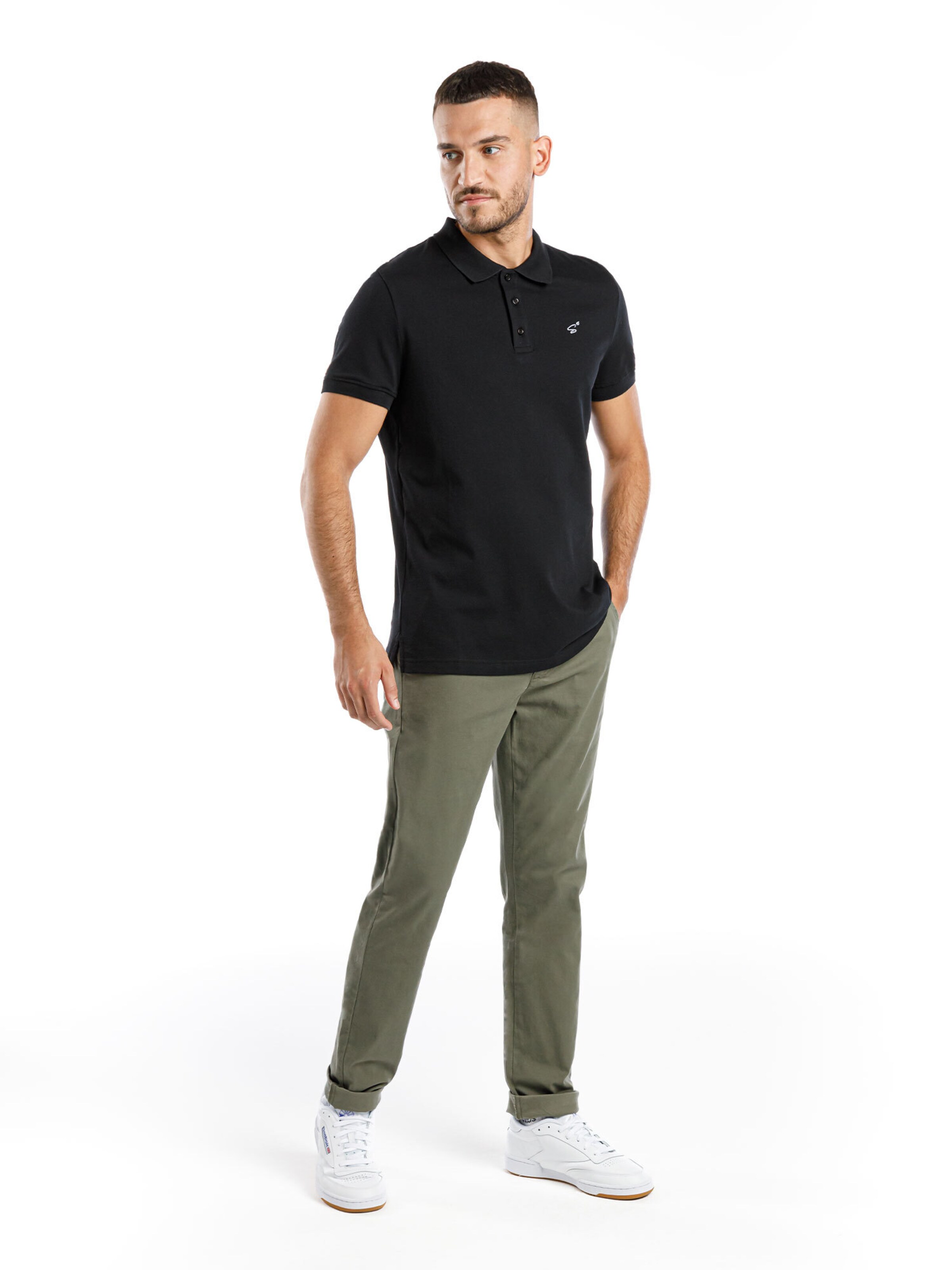 SPITZBUB Shirt 'Arnold' in Zwart