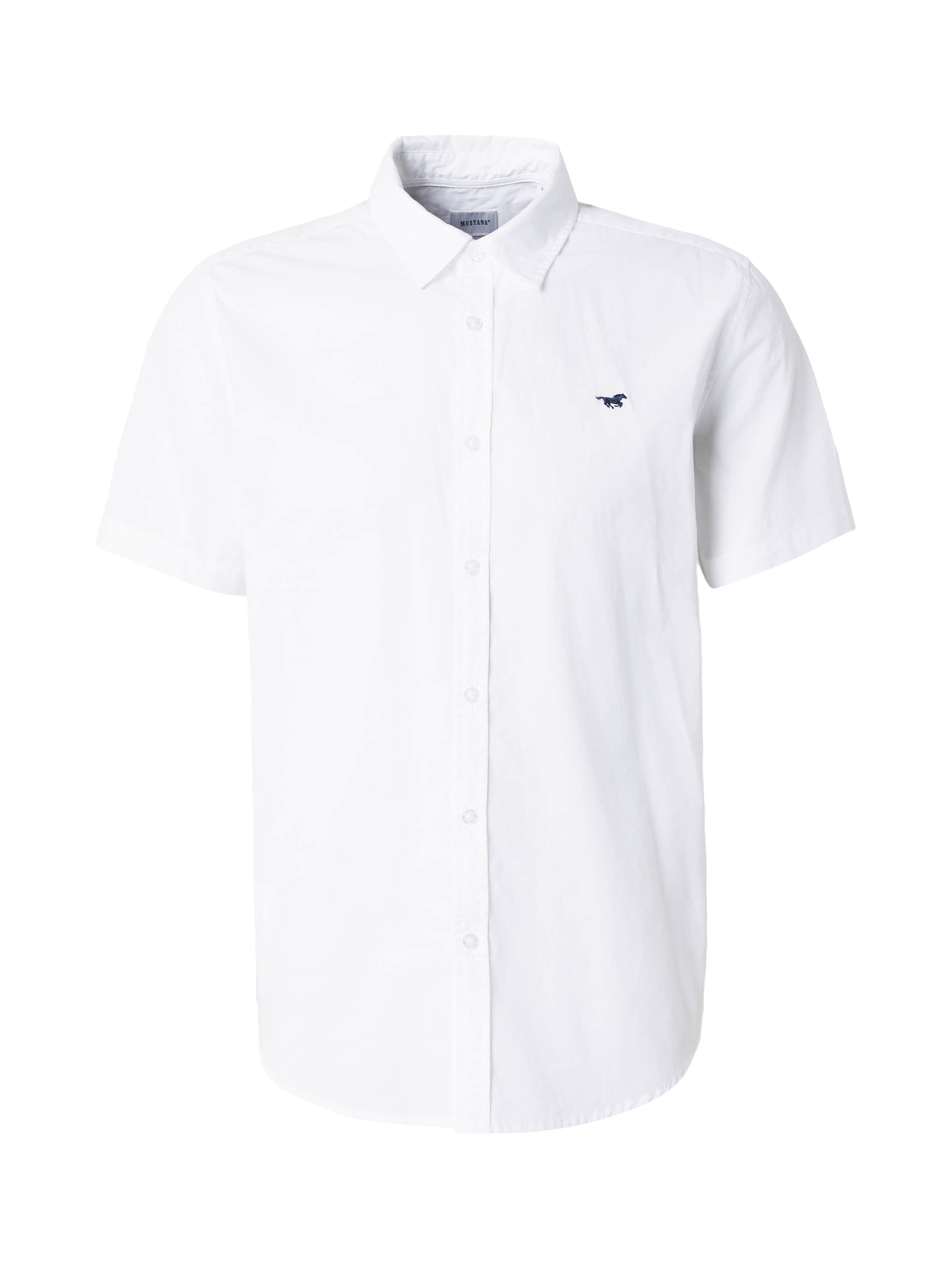 Chemise 'GILROY' MUSTANG en blanc : devant