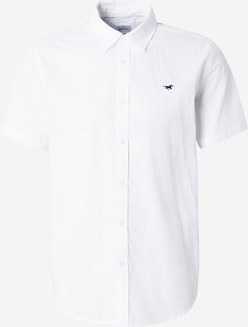 Chemise 'GILROY' MUSTANG en blanc : devant
