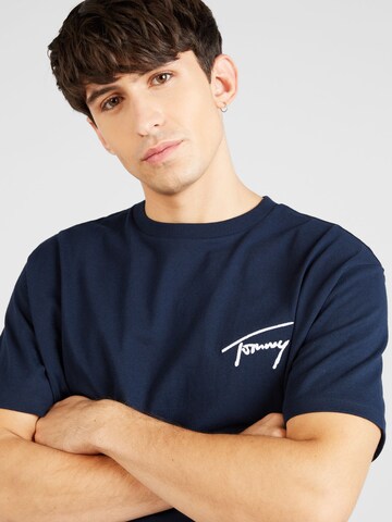 mėlyna Tommy Jeans Marškinėliai