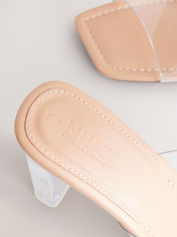 Next - Zapatos con plataforma 'Forever Comfort®' en beige