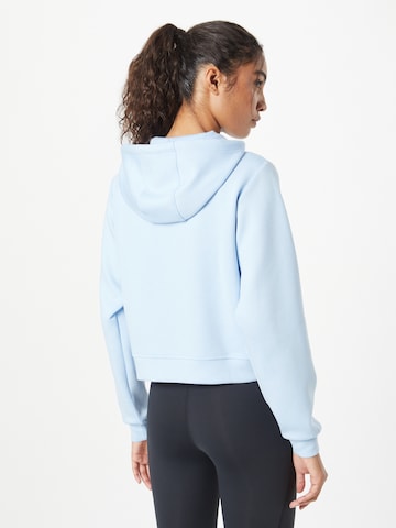 ONLY PLAY Athletic Zip-Up Hoodie in Blue