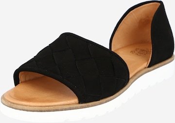 Sandalo di Apple of Eden in nero: frontale