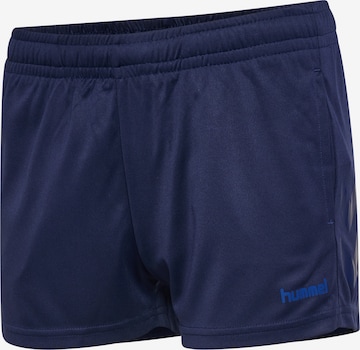 Hummel Sportbroek in Blauw: voorkant