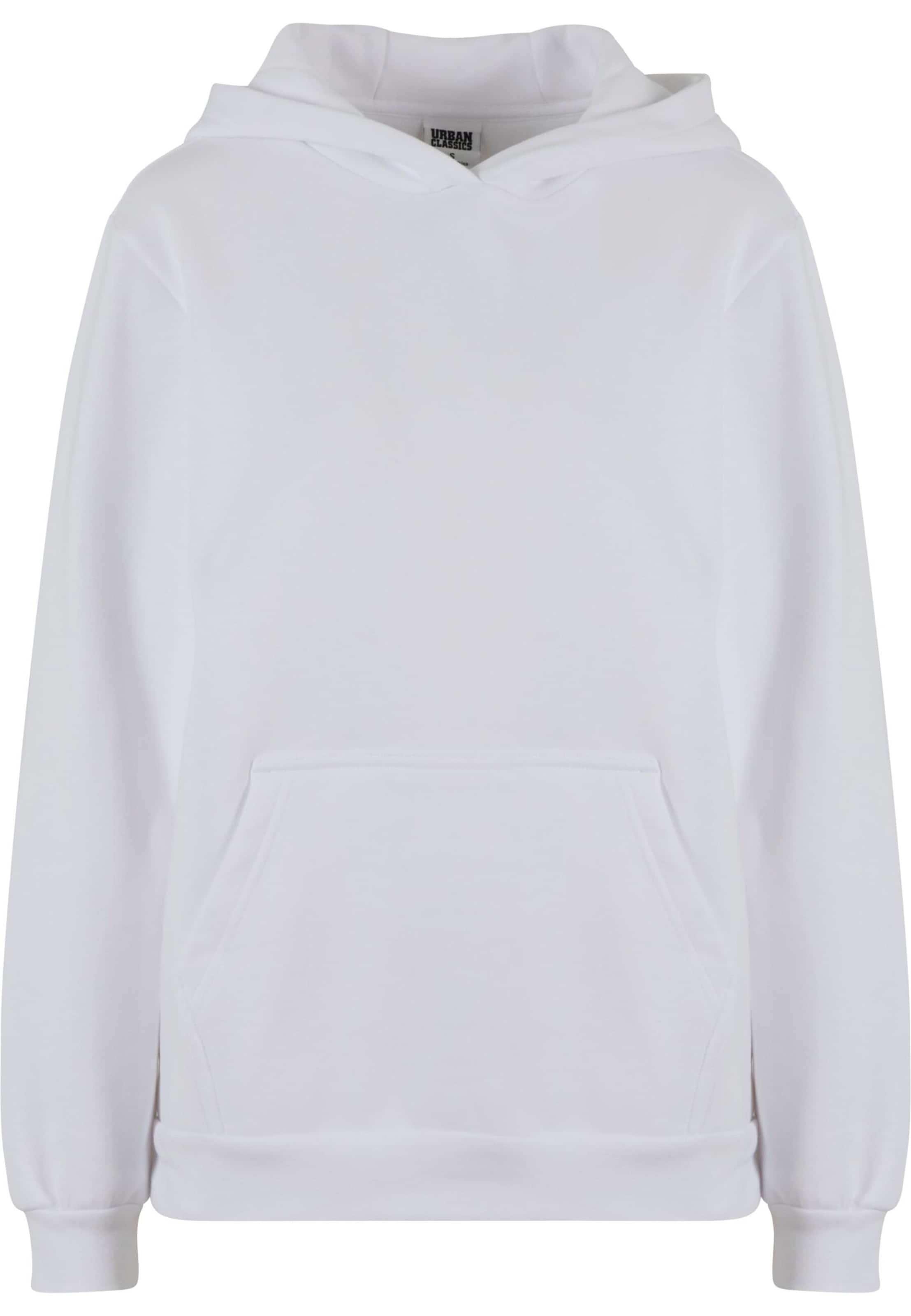 Urban Classics Sweatshirt in Weiß: Vorderseite