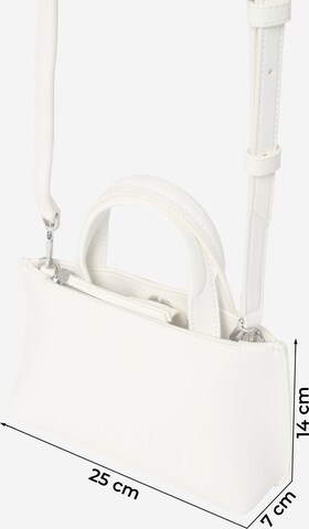 Calvin Klein - Bolso de mano en blanco