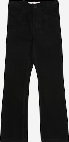 NAME IT - Bootcut Calças 'Polly' em preto: frente