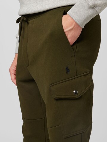 Tapered Pantaloni cu buzunare de la Polo Ralph Lauren pe verde