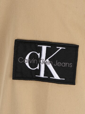 Regular fit Camicia di Calvin Klein Jeans Plus in beige