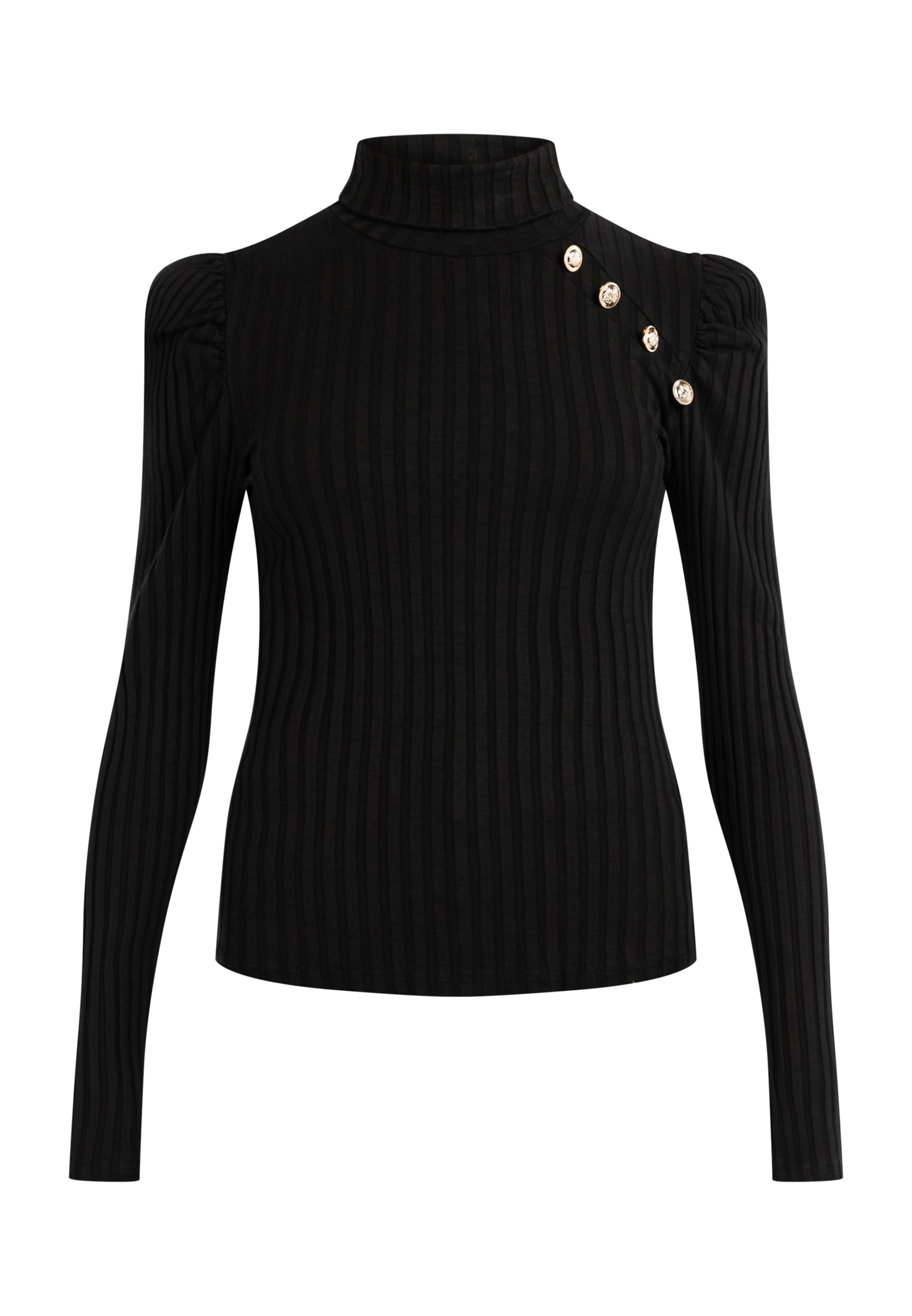 Pull-over myMo ROCKS en noir : devant