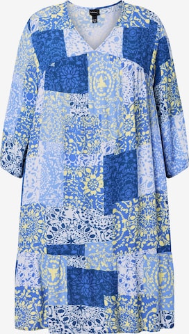 Ulla Popken Dress in Blue: front