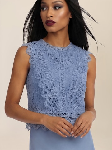 APART Top in Blau: Vorderseite