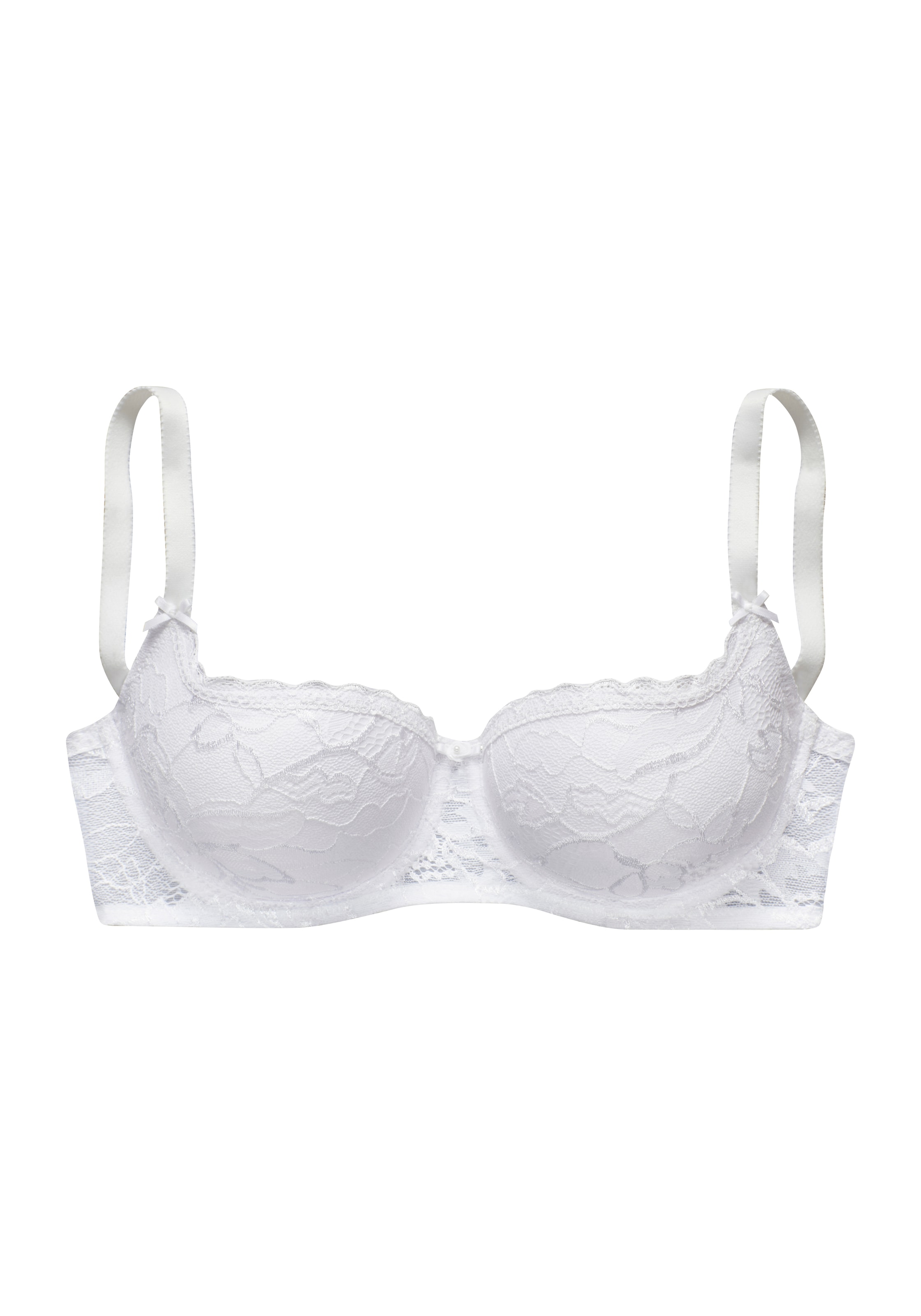 NUANCE Balkonetové Podprsenka - Biela: predná strana