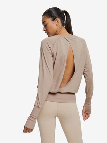 ESPRIT Functioneel shirt in Beige