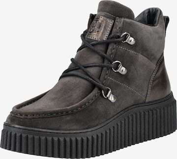 Bottines à lacets Marc O'Polo en gris : devant