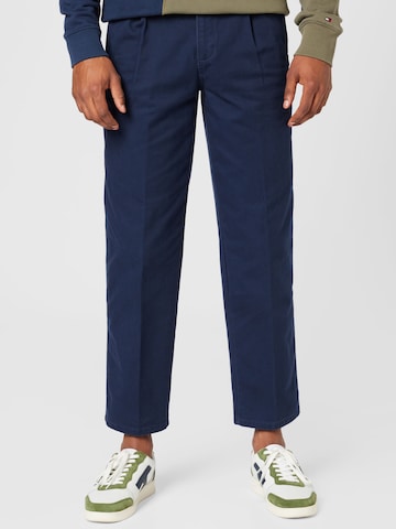 Regular Pantalon à pince 'KHAKI' Dockers en bleu : devant