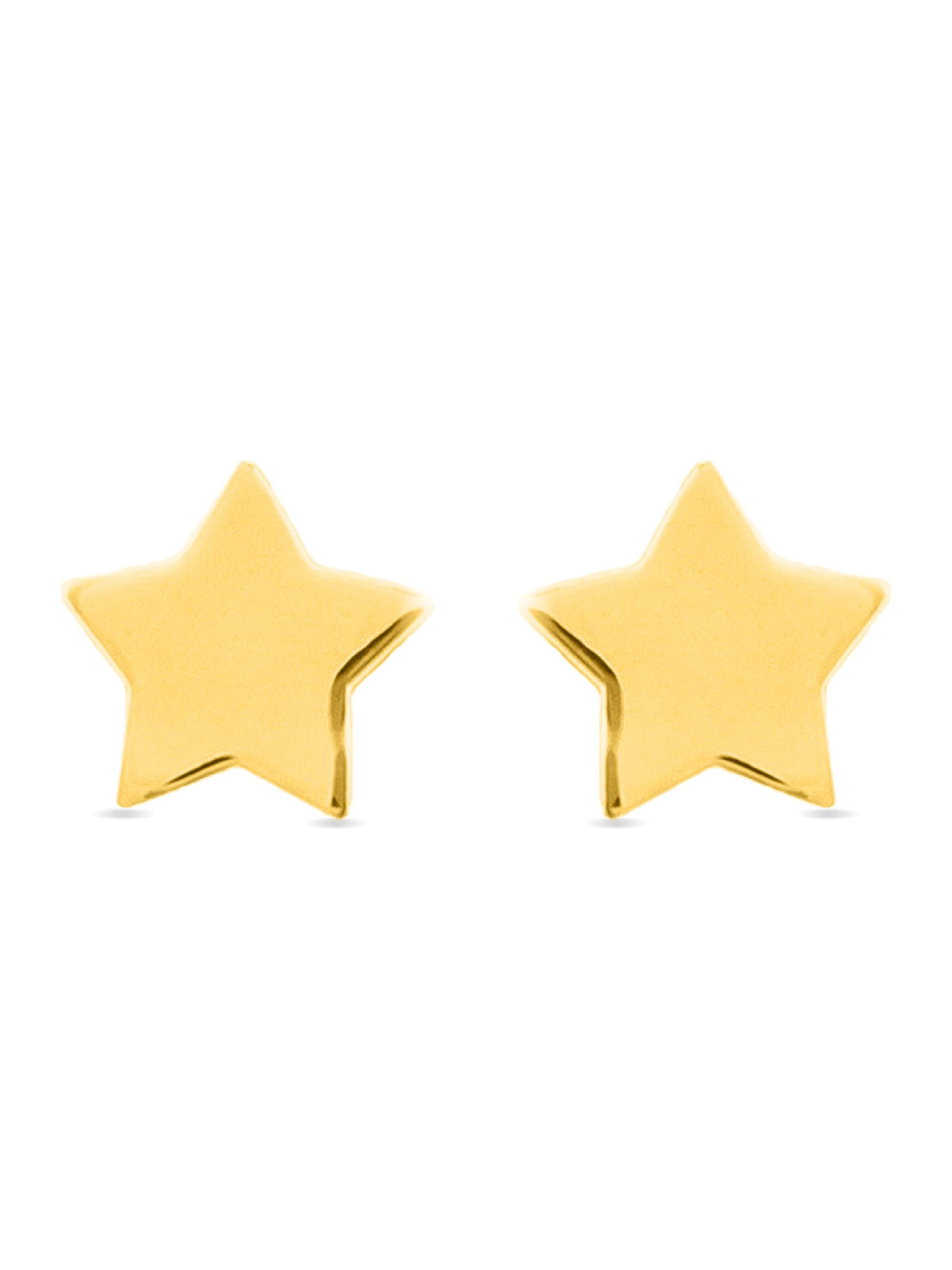 Boucles d'oreilles 'Essential' Luxenter en or : devant