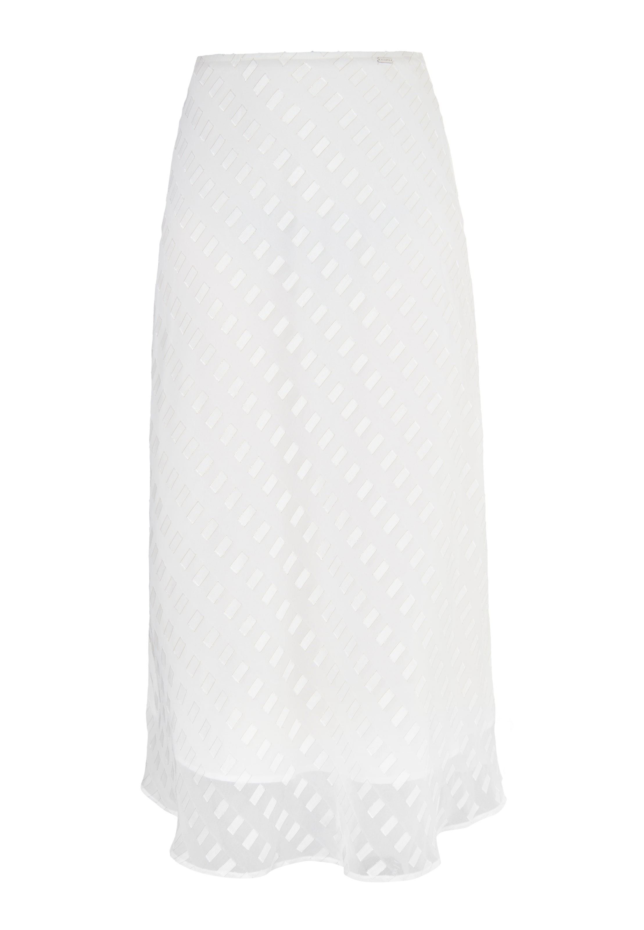 DreiMaster Klassik Nederdel i uldhvid, Produktvisning