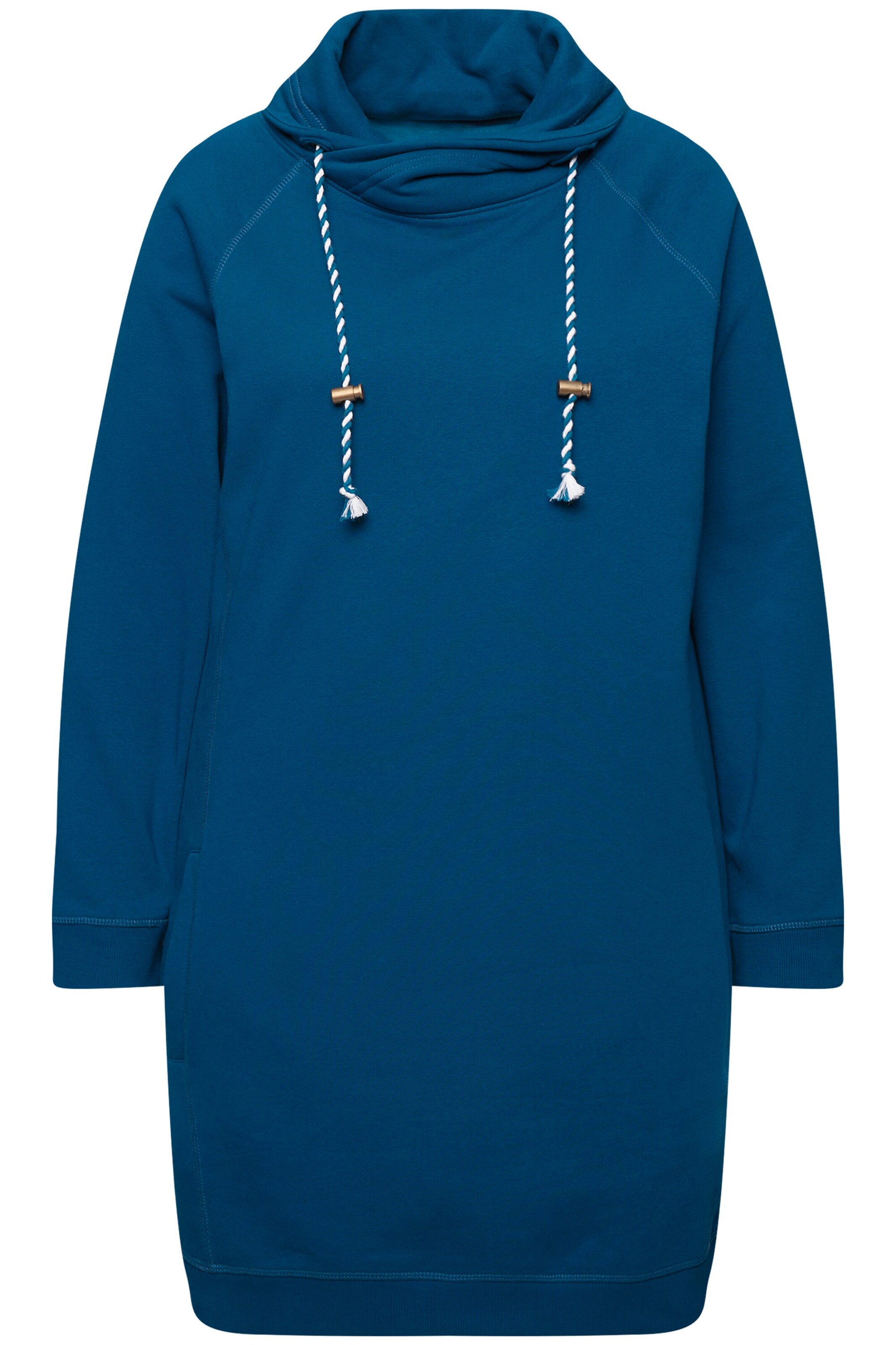 Ulla Popken Mekko värissä sininen: etupuoli