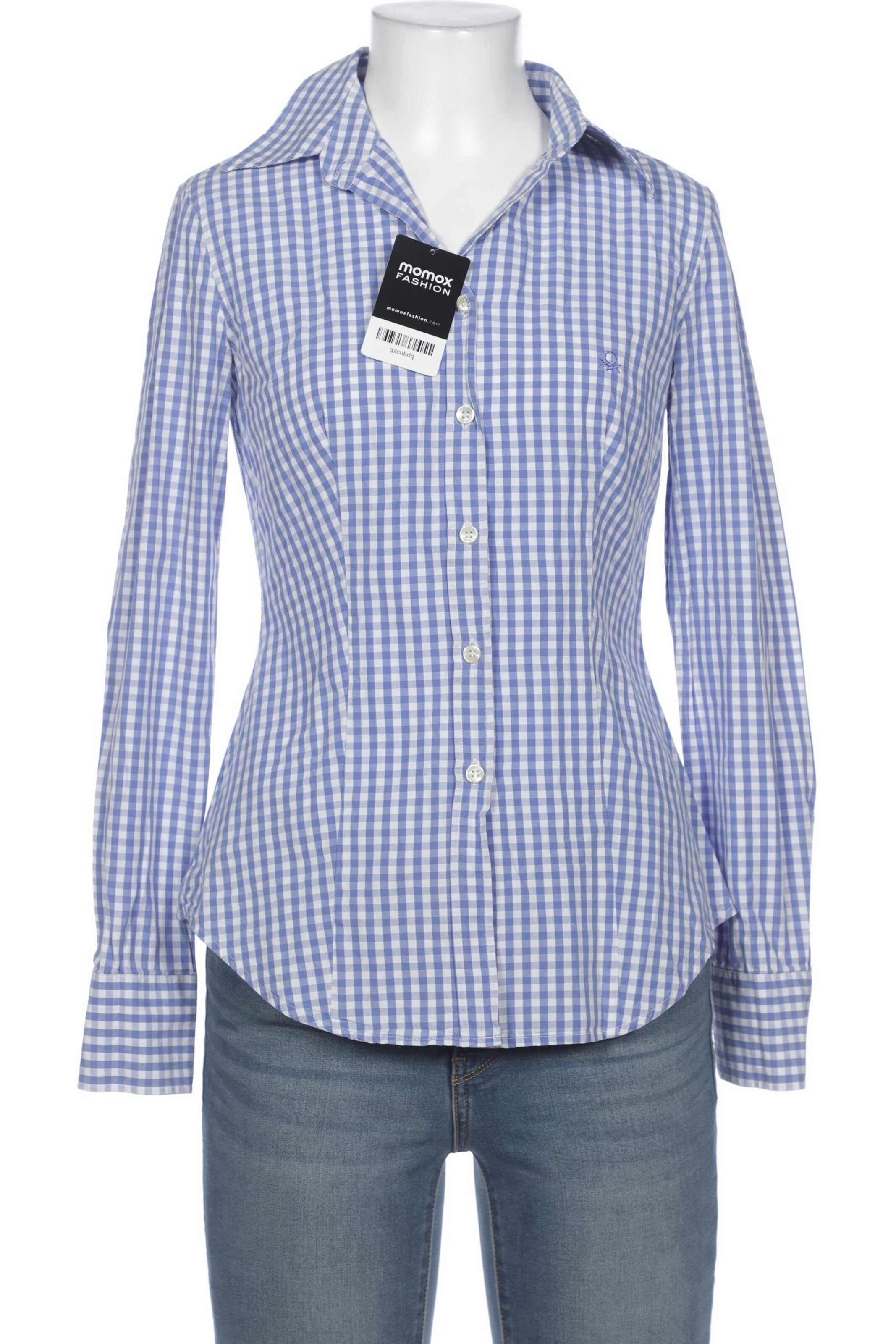 United Colors Of Benetton Kinder Bluse - 100% Baumwolle Langarm Mit Italienischem Kragen