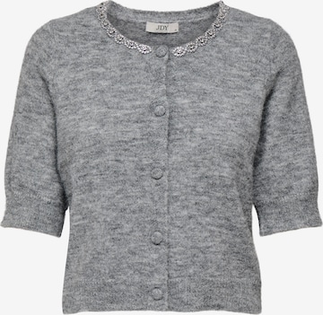 JDY Strickjacke 'JDYALVA' in Grau: Vorderseite