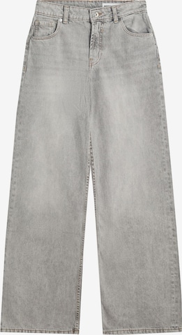Bershka Baggy Džínsy - Sivá: predná strana
