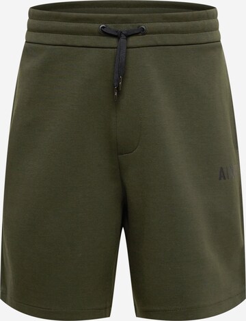 ARMANI EXCHANGE Pants in Green: front