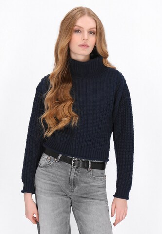 Pull-over DreiMaster Vintage en bleu : devant