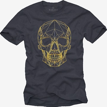 MAKAYA Shirt in Grau: Vorderseite