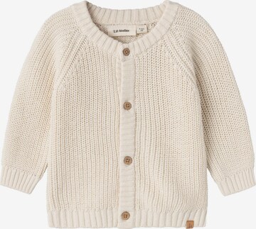 NAME IT Cardigan i beige: forside